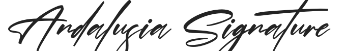 Andalusia Signature.ttf字体下载