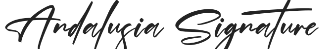 Andalusia Signature.ttf字体下载