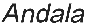 Andala.ttf字体下载