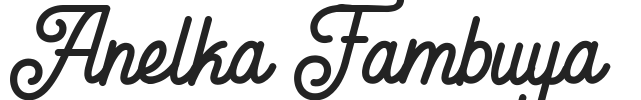 Anelka Fambuya.ttf字体下载