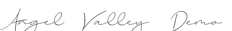 Angel Valley Demo.ttf字体下载