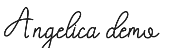 Angelica demo.otf字体下载