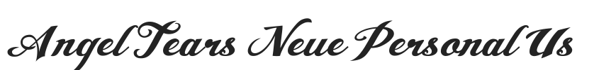 Angel Tears Neue Personal Us.ttf字体下载