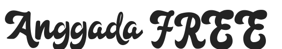 Anggada FREE.ttf字体下载