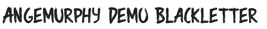 Angemurphy Demo Blackletter.ttf字体下载