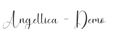 Angellica - Demo.ttf字体下载