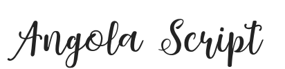 Angola Script.otf字体下载