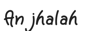 Anjhalah.otf字体下载