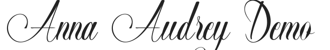 Anna Audrey Demo.ttf字体下载