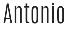 Antonio.ttf字体下载