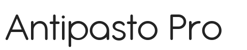 Antipasto Pro .ttf字体下载
