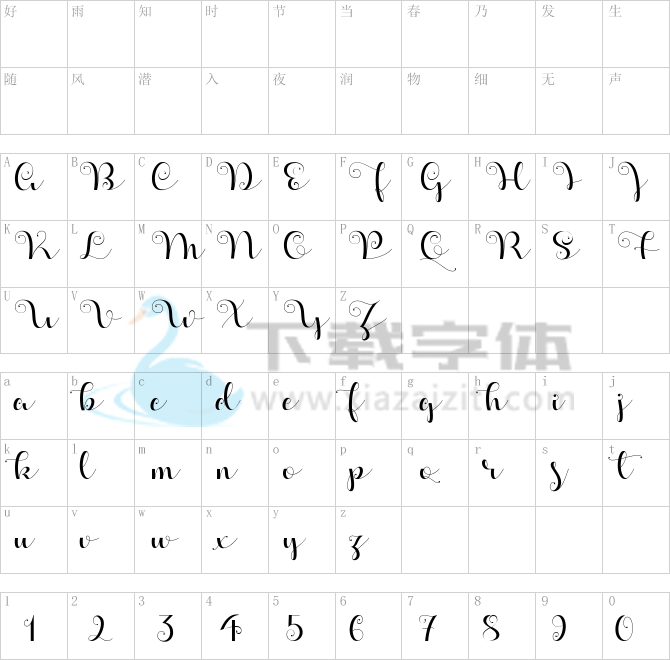 Apples Script Demo.ttf字体下载
