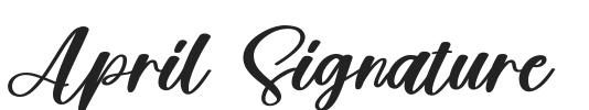April Signature.ttf字体下载