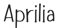 Aprilia.ttf字体下载
