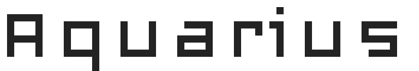 Aquarius.ttf字体下载