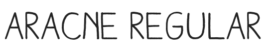 Aracne Regular.otf字体下载