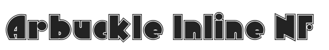 Arbuckle Inline NF.otf字体下载