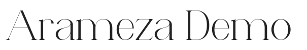 Arameza Demo.otf字体下载