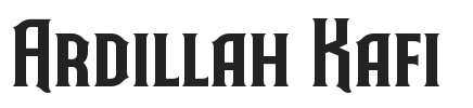 Ardillah Kafi.ttf字体下载