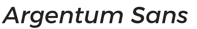 Argentum Sans.ttf字体下载