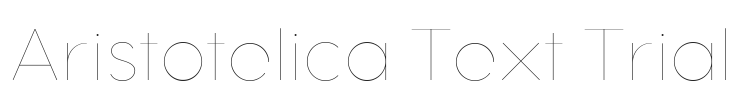 Aristotelica Text Trial.ttf字体下载