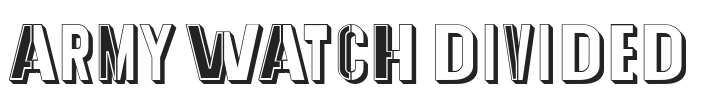 Army Watch Divided.ttf字体下载