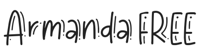 Armanda FREE.ttf字体下载