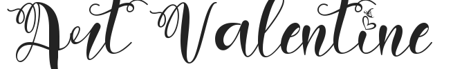 Art Valentine.ttf字体下载