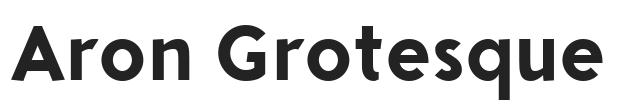Aron Grotesque.ttf字体下载