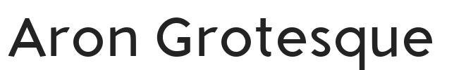 Aron Grotesque.ttf字体下载