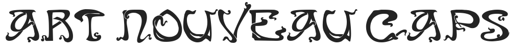 Art Nouveau Caps.ttf字体下载