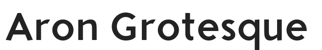 Aron Grotesque.ttf字体下载