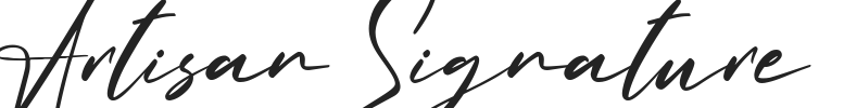 Artisan Signature.ttf字体下载