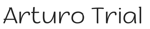 Arturo Trial.ttf字体下载