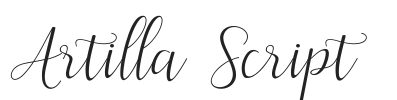 Artilla Script.ttf字体下载