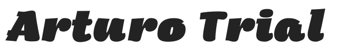 Arturo Trial.ttf字体下载