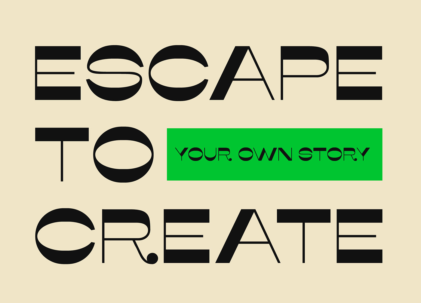 一款pop风格的英文字体MISTO字体免费的个人和商业用途