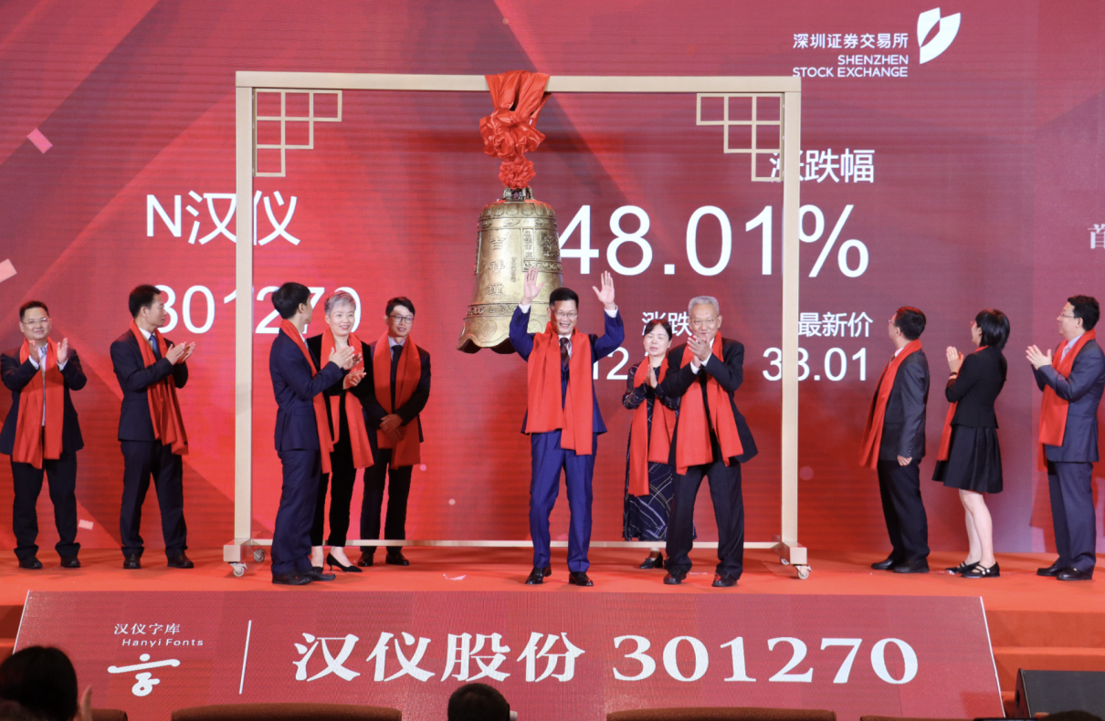 1662117783185132.png “字库第一股”汉仪股份创业板成功上市