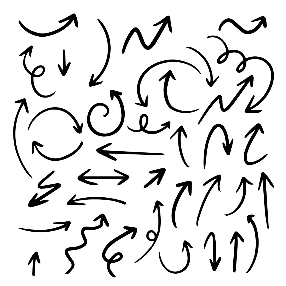 各种箭头eps矢量素材