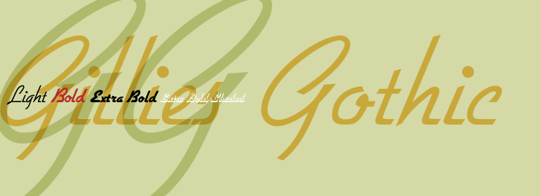 Gillies Gothic™
