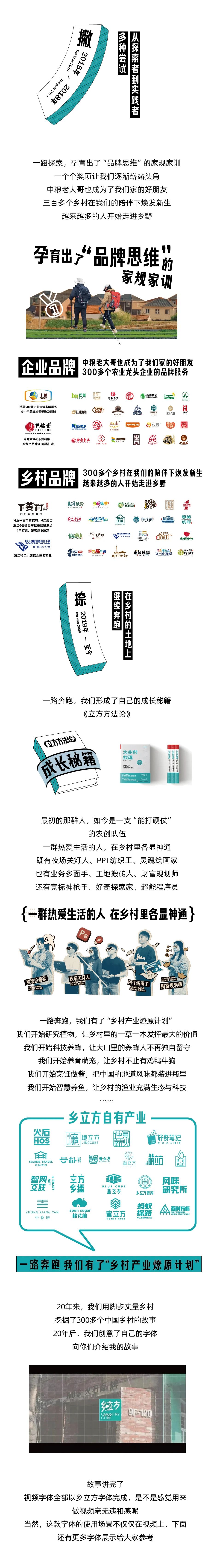 乡立方黑体xianglifang，号外！乡立方有自己的专属字体啦~