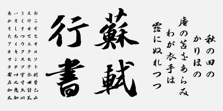 FZ Su Dongpo Xing JP