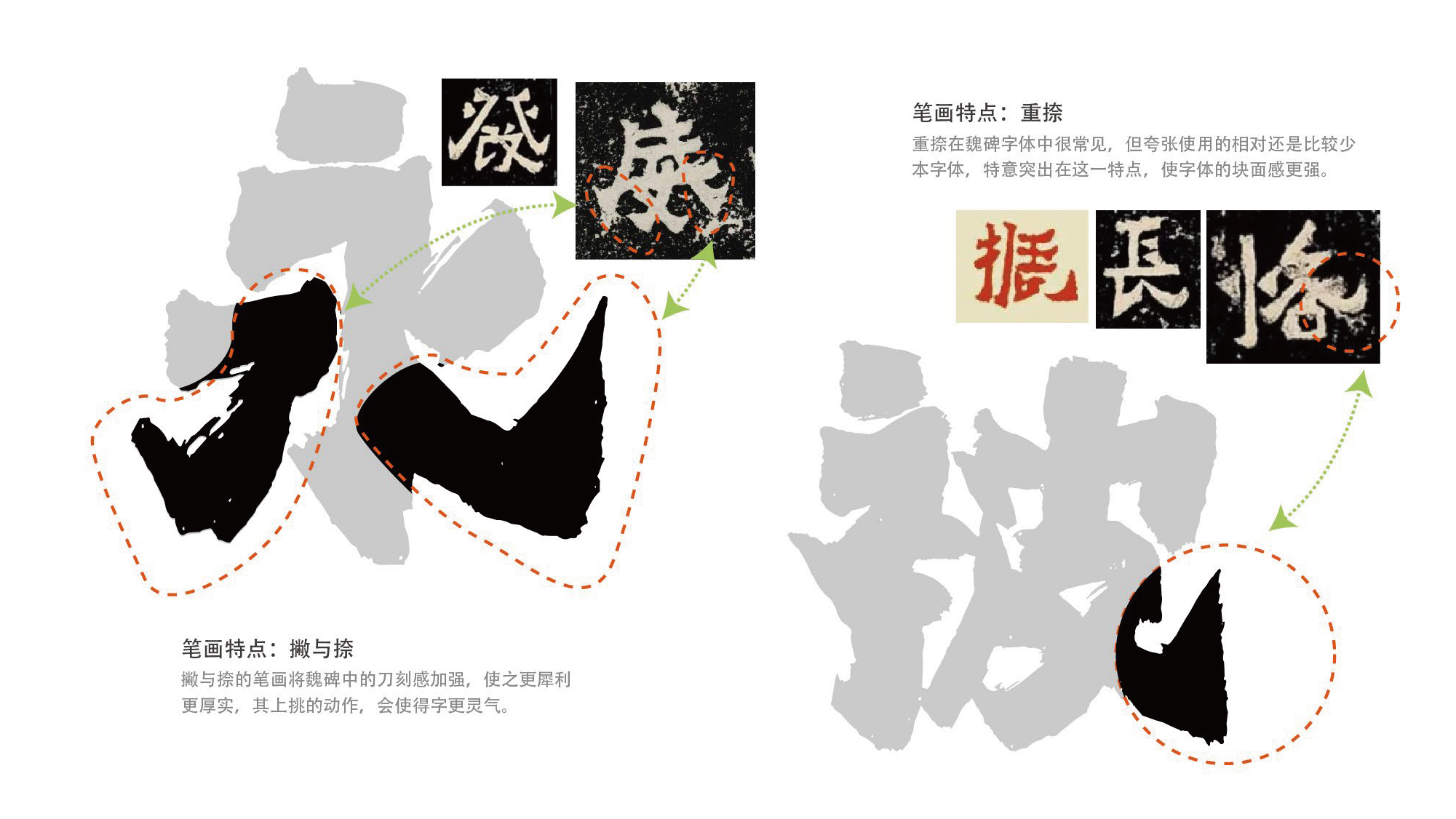 方正字迹-黄陵野鹤行魏