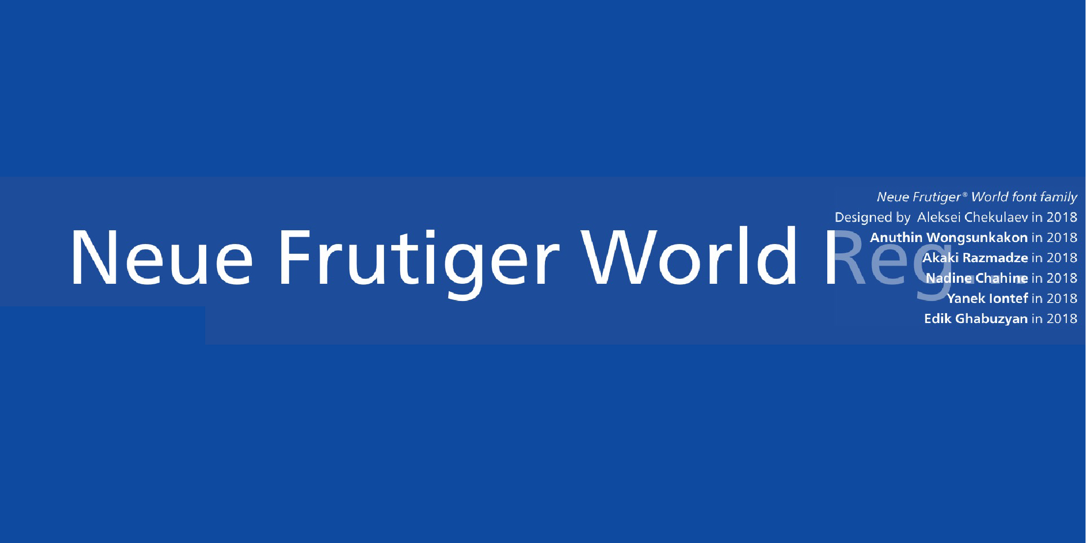 Neue Frutiger® World