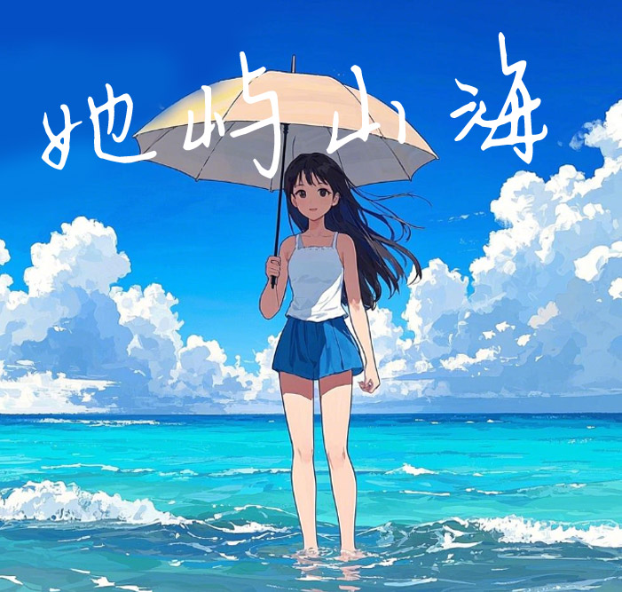 免费商用字体：她屿山海