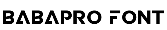 BABAPRO FONT