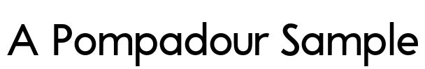 A Pompadour Sample