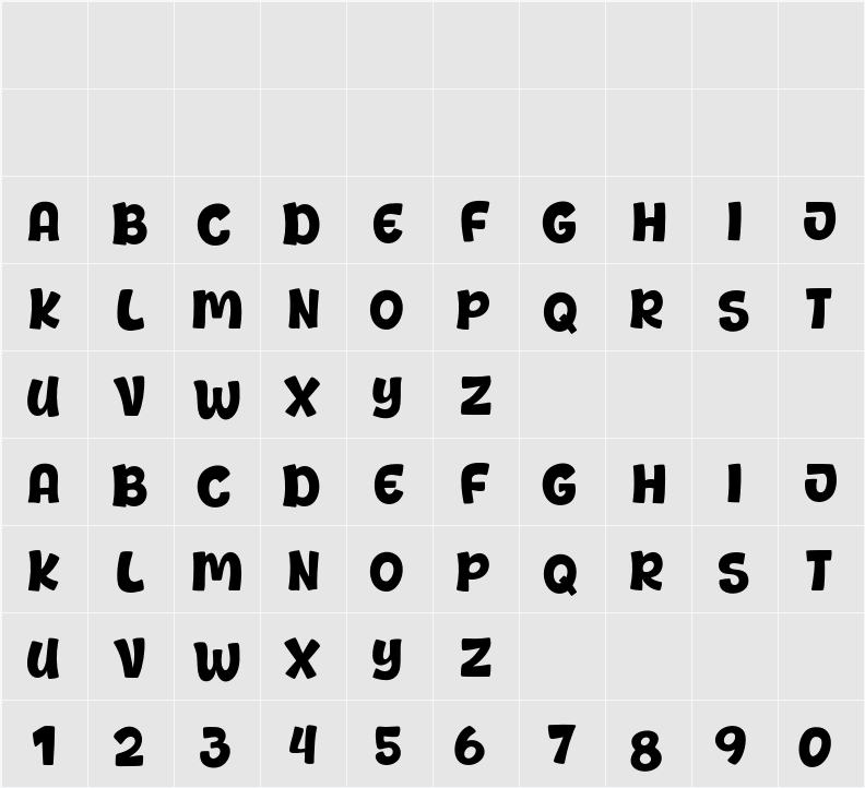 Best Curry 字符映射表