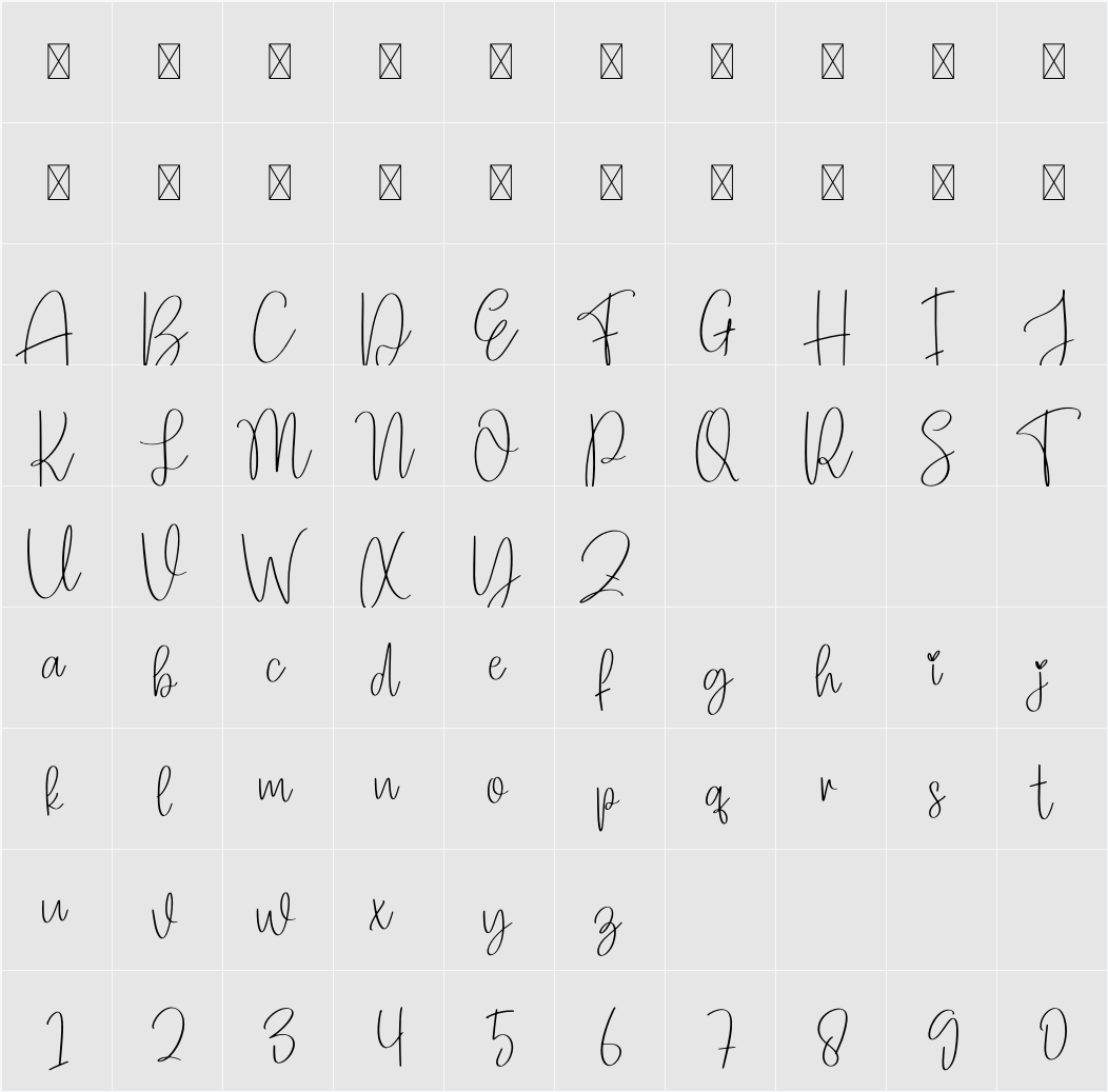 Baseball 字符映射表