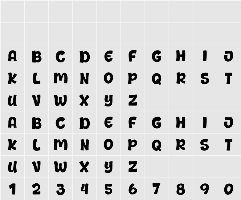 Best Curry 字符映射表